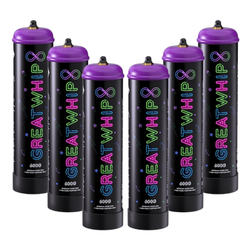 GreatWhip 670g Whipped Cream Charger Cylinder Food Grade High Capacity Pure Whip Cream Tank Cartridge